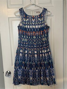 Colorful Sleeveless Size 6 DressBarn Dress